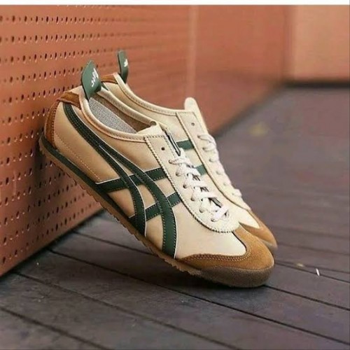 Onitsuka tiger mexico store 66 beige grass green