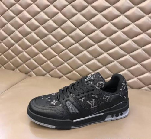 Louis Vuitton Trainer Sneakers Black Premium – Brand Shoe Factory